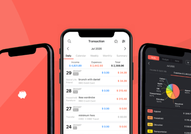 Money Manager quản lý chi tiêu bằng ghi sổ kép