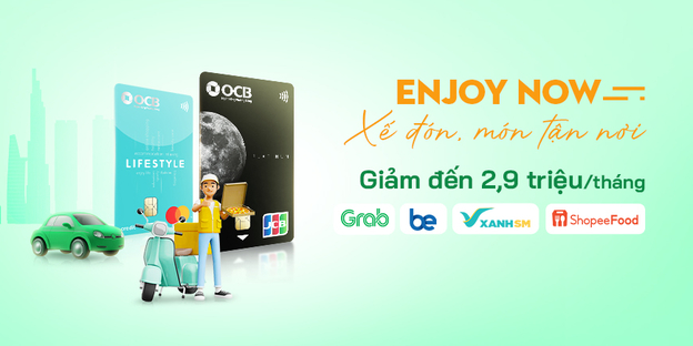 Ngập tràn ưu đãi hấp dẫn dành riêng cho chủ thẻ ngân hàng (Nguồn: OCB Bank)